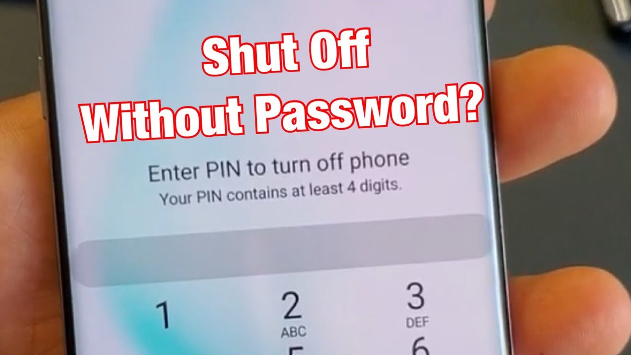 How to Turn Off a Samsung Tablеt Without a Password: